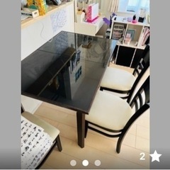 【美品】ダイニングテーブルセットの画像