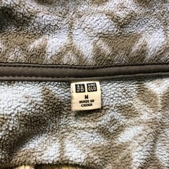 フリースパーカーの画像
