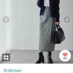 【値下】editsheen ハンドバッグ ブラックの画像