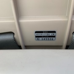 【お取引中】コンビ社製チャイルドシート　ゼウスターンEG ①の画像