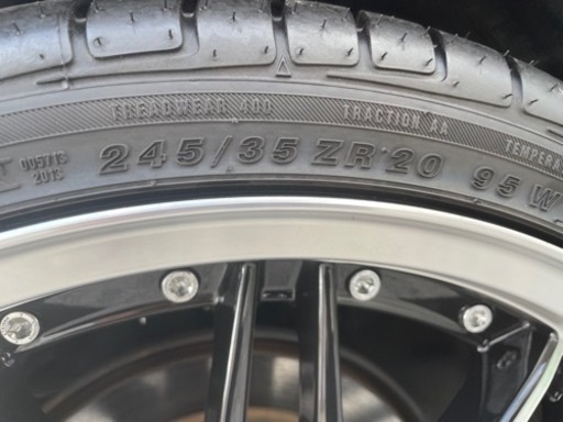 シュタイナー　20インチ　アルミホイール　4本セット