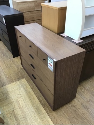 KP-95【ご来店頂ける方限定】ニトリ　ローチェスト　ブラウン