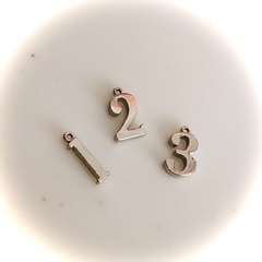 《未使用》3個セット【アクセサリーパーツ/チャーム/ペンダントトップ】