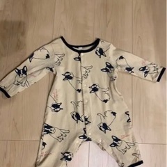 【３点セット】ロンパース カバーオール 西松屋 バースデイ（70cm）の画像