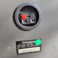 カラオケ用のスピーカーの画像