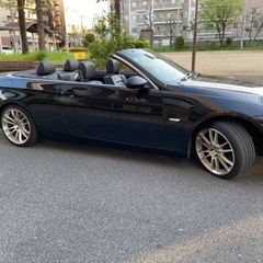 商談中　BMW335i カブリオレ　車検長いです