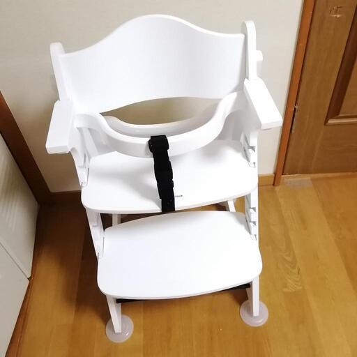 KATOJI  プレミアムベビーチェアmamy  ホワイト