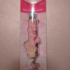 【新品】爪切り ディズニー限定 ミニーマウス 桜