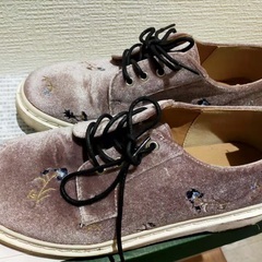 美品　GW セール　かわいい　花　スニーカ　夏　レディース　無料