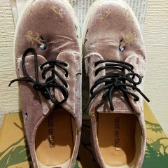 美品　GW セール　かわいい　花　スニーカ　夏　レディース　無料の画像