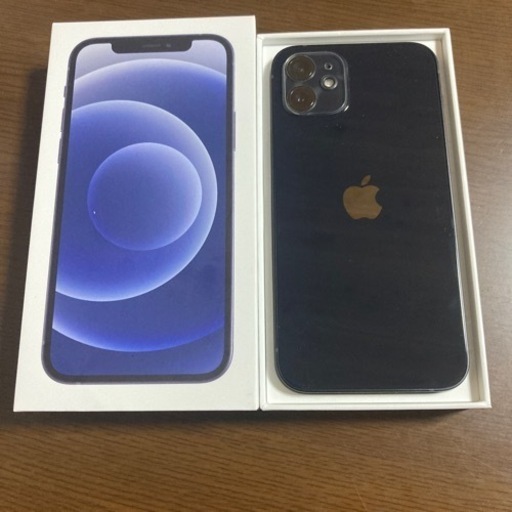 iPhone12　SIMフリー　ブラック64GB　（電池84%）ケースおまけ付き iPhone12 SIMフリー ブラック64GB （電池84%）ケースおまけ付き Apple