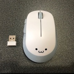 ELECOM M-DY13DBWH 5ボタンBlueLED無線マウスの画像