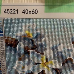 ダイアモンドアート完成品！孔雀の画像