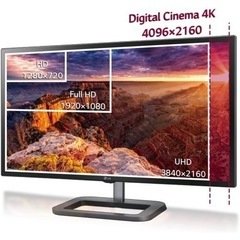 LG 31inch 4K液晶モニター