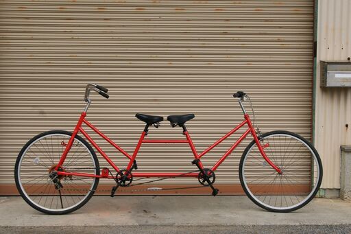 タンデム自転車赤 (アップル) 田布施のその他の中古あげます・譲ります