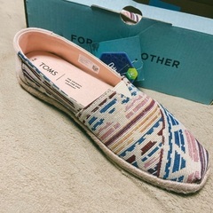 TOMS スリッポン　新品未使用　24.5センチの画像