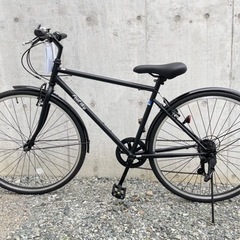 新品未使用品　feel sky クロスバイク　自転車　本体　ブラック