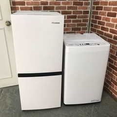 ?無料配送地域あり⭕️高年式2020年家電セット♪ 冷蔵庫と洗濯機　配送・設置お任せください‼️