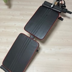 腹筋ベンチ　折りたたみ式の画像