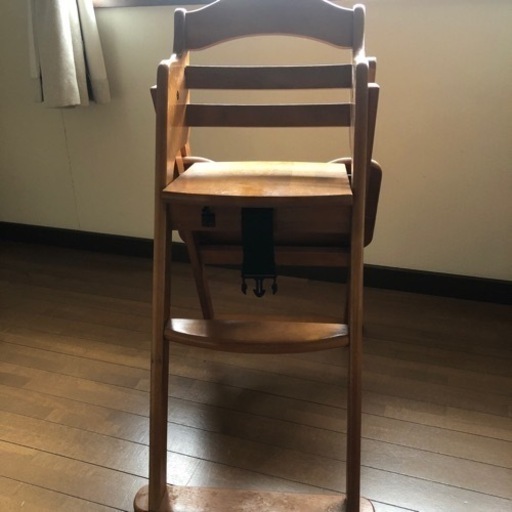 ベビー用テーブル付き折りたたみ椅子