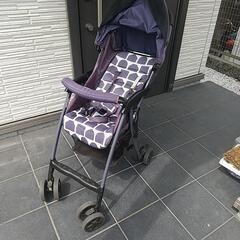 アップリカ B型ベビーカー 雨避けカバー付き