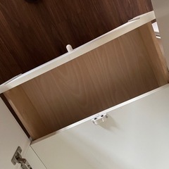 状態良☆引き出しつきワードローブ  60×180の画像