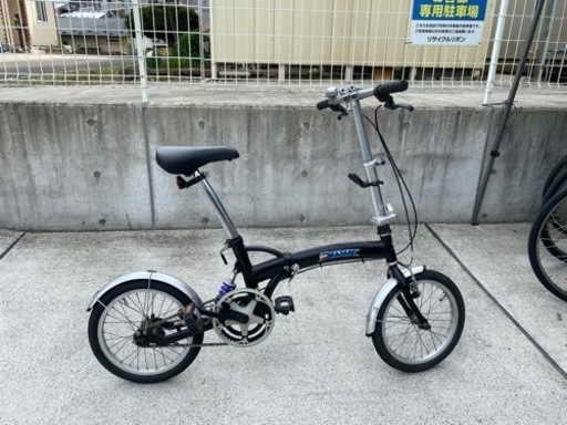 DIBIK サスペンション付 折りたたみ自転車 16インチ ミニベロ 中古 自転車