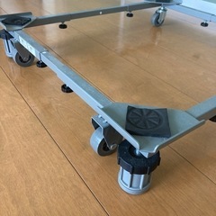 洗濯機　キャスター付き台の画像