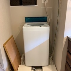 一人用洗濯機　4.5kg ハイアール
