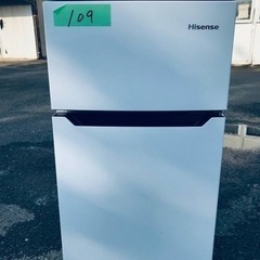 ✨2020年製✨109番 Hisense✨ノンフロン冷凍冷蔵庫✨HR-B95A‼️‼️