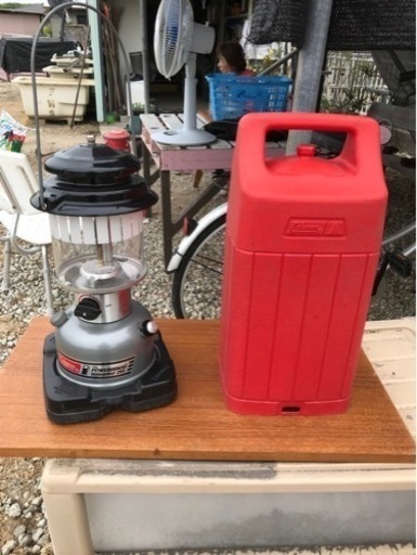 決まりました)Coleman ランタン 92年製　POWERHOUSE Unleaded 295