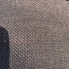 ソファ　3人掛け　ブラウン　ツイード素材の画像