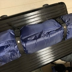 枕付き 車中泊マット キャンプ シングルエアマット アウトドアエアマット の画像