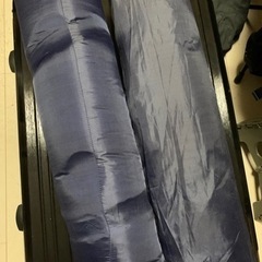 枕付き 車中泊マット キャンプ シングルエアマット アウトドアエアマット の画像