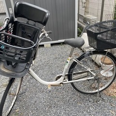 「タダ」譲ります　子供乗せ自転車