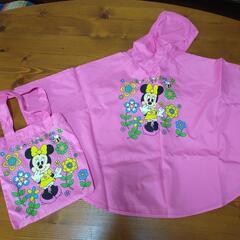 ≪美品≫ディズニーシー☆ポンチョレインコート☔️【80～90】