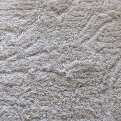 LAURA ASHLEY 絨毯 白（140mm*200mm）を譲ります。の画像