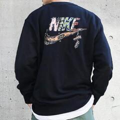 NIKE　メンズ　トレーナー　ニコちゃん　黒