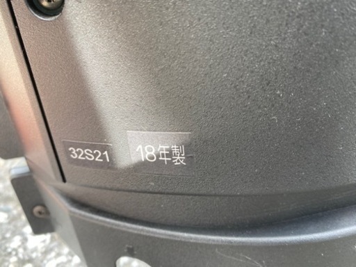 テレビ　2018年製　TOSHIBA REGZA 32型