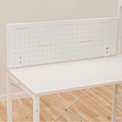 ニトリ　デスクパネル (ザッキー 80 WH）未開封