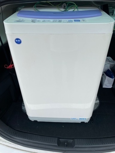 無料譲渡 洗濯機　5kg