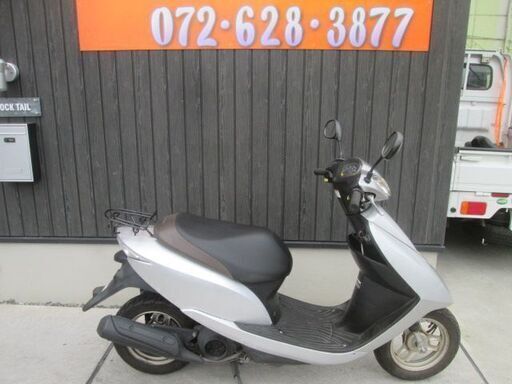 ★４５０００円！DIO　インジェクションモデル　AF68　セル１　実働車★ホンダ　原付　スクーター　シルバー