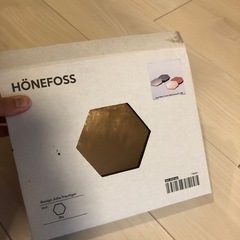 IKEA HÖNEFOSS　六角形　鏡