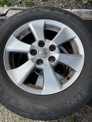 タイヤ付きアルミ