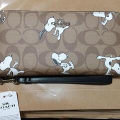 COACH 長財布 スヌーピー  新品