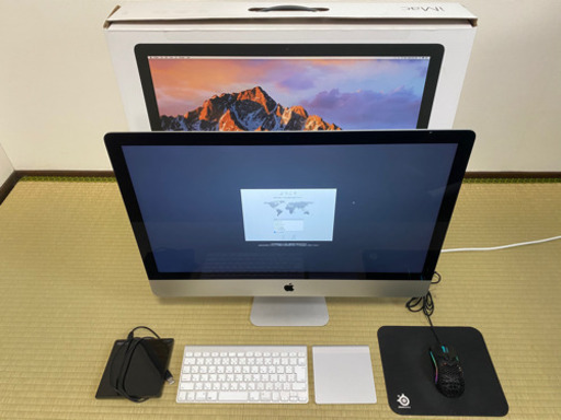 iMac 2017 27インチ 4.2GHz/40GB/2TB/8GB GPU