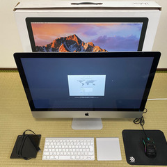 iMac 2017 27インチ 4.2GHz/40GB/2TB/8GB GPU