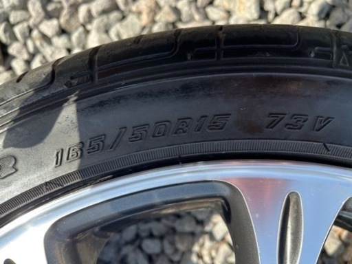 マナレイ　ロゼスト15インチ夏タイヤ中古
