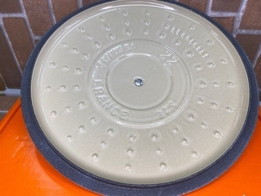 商談中【愛品館江戸川店】ルクルーゼココットロンドセンセーション 22CM 未使用品 ID102-024897-007
