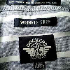 DOCKERS シワになりにくい ビンテージレディースシャツ！の画像